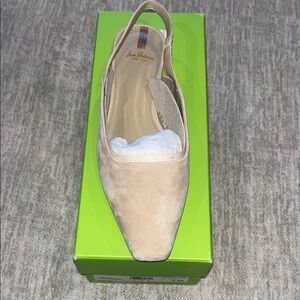 Women's Cream Slingback Shoes